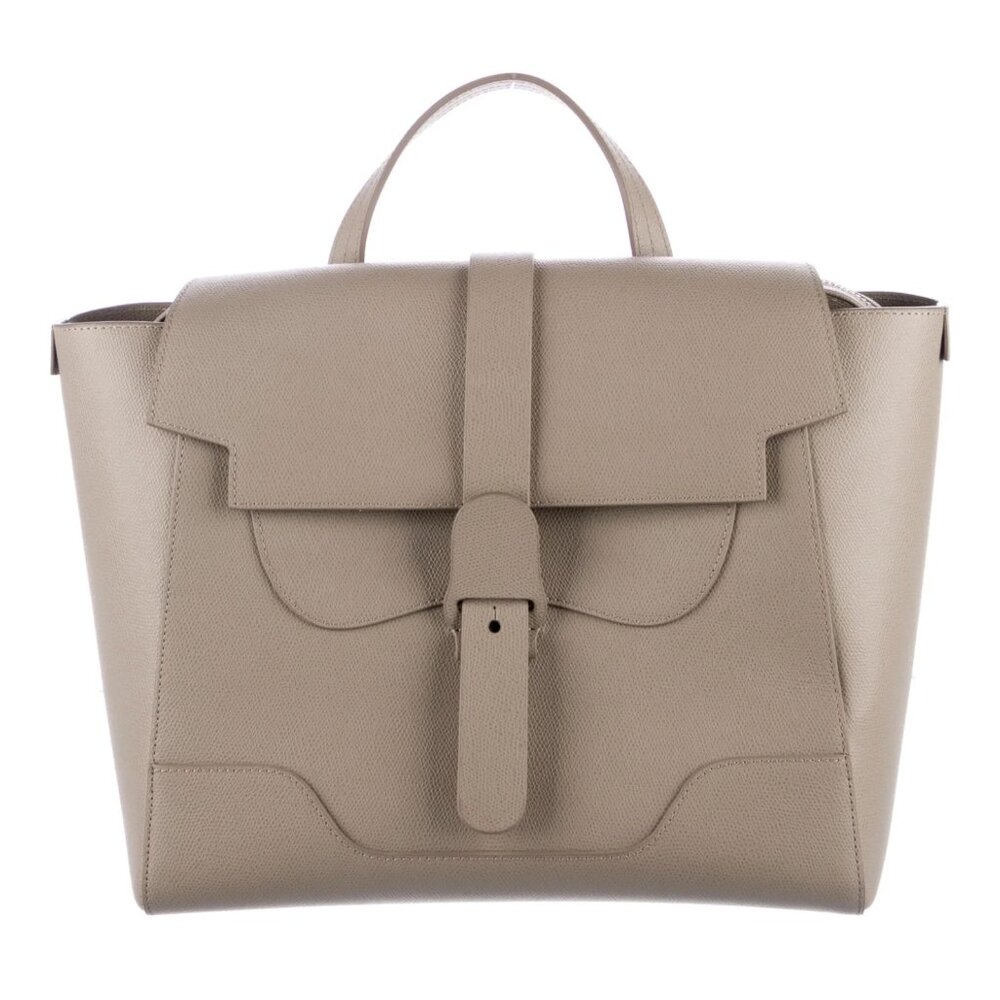 Senreve Maestra Convertible Handle Bag (Large Size, Color: Sand)